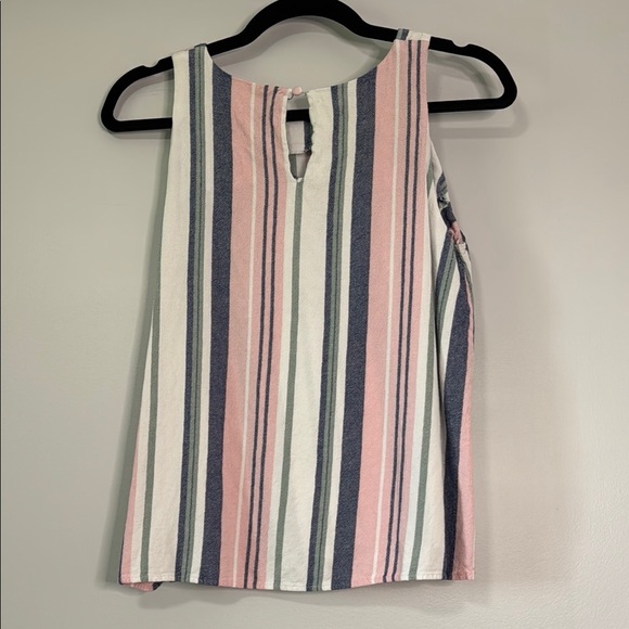 Reitmans Striped Pink and Blue Sleeveless Top - Picture 2 of 2